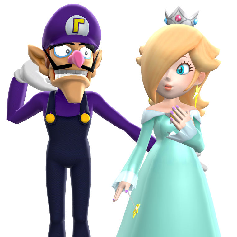 Rosalina And Waluigi by JohnV2004 on DeviantArt