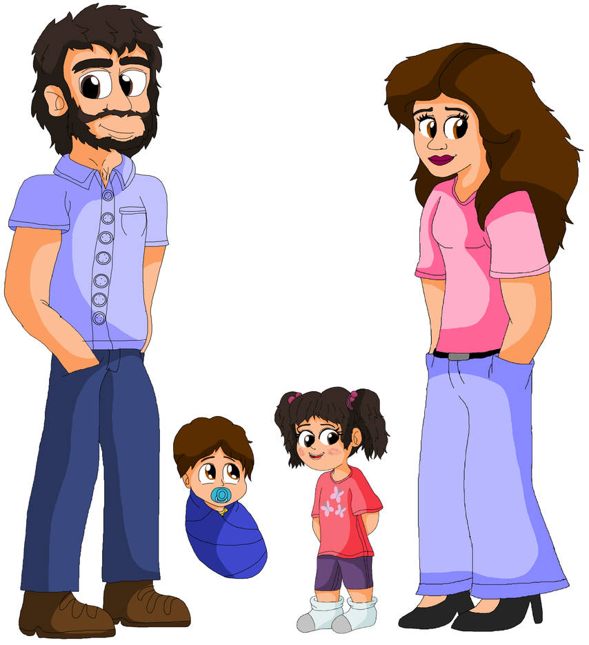 Size Comparison Of Boo's Family (Redesign) by JohnV2004 on DeviantArt