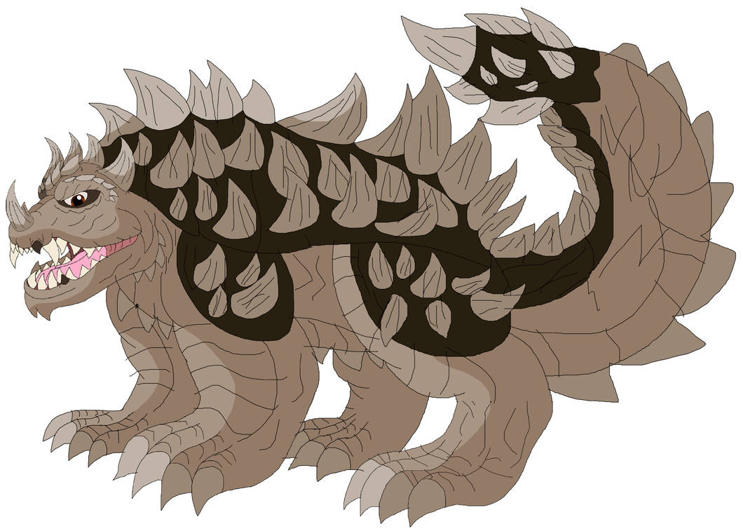 Drawing Of Anguirus (My Version) by JohnV2004 on DeviantArt