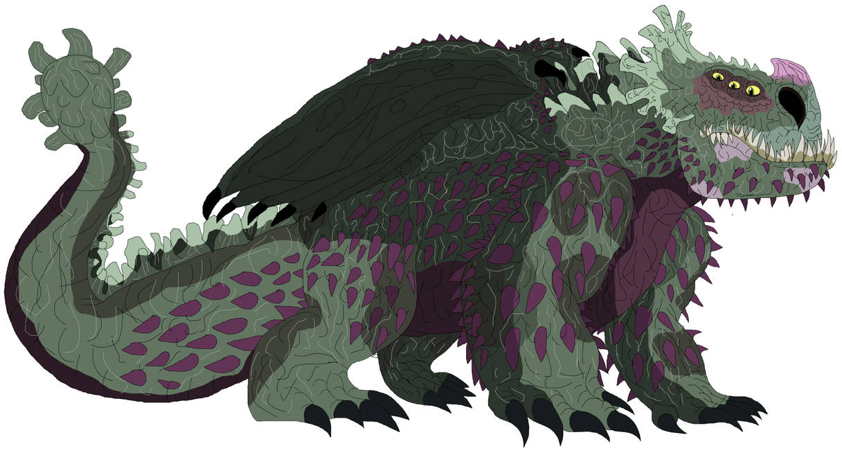 Drawing Of The Green Death by JohnV2004 on DeviantArt