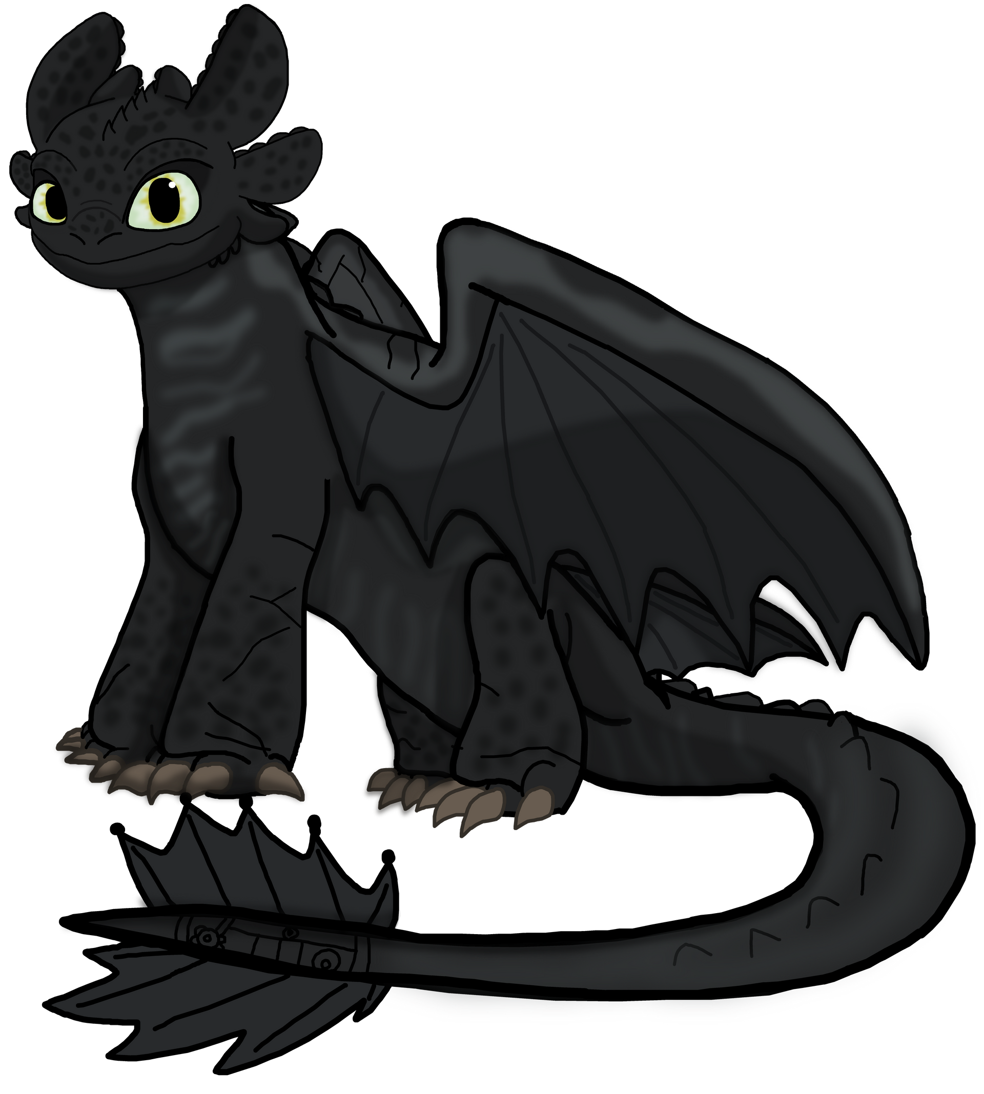 Toothless Prof Drawing Of Toothless (2025 Style) by JohnV2004 on DeviantArt