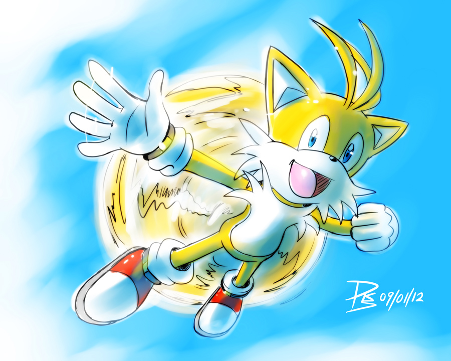 One Hour Sonic 002 - Tails Flying