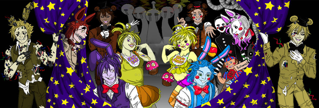 Fnafi FNAF Animatronics Fanart by CuteKalisi on DeviantArt