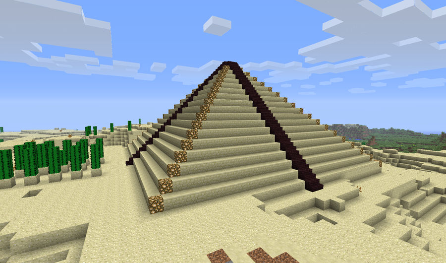 minecraft pyramid by Rocko225 on DeviantArt