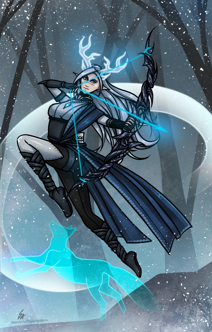 Commission - Ariane by SirinAnari on DeviantArt