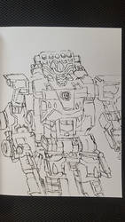 Super Optimus Prime - Sketch