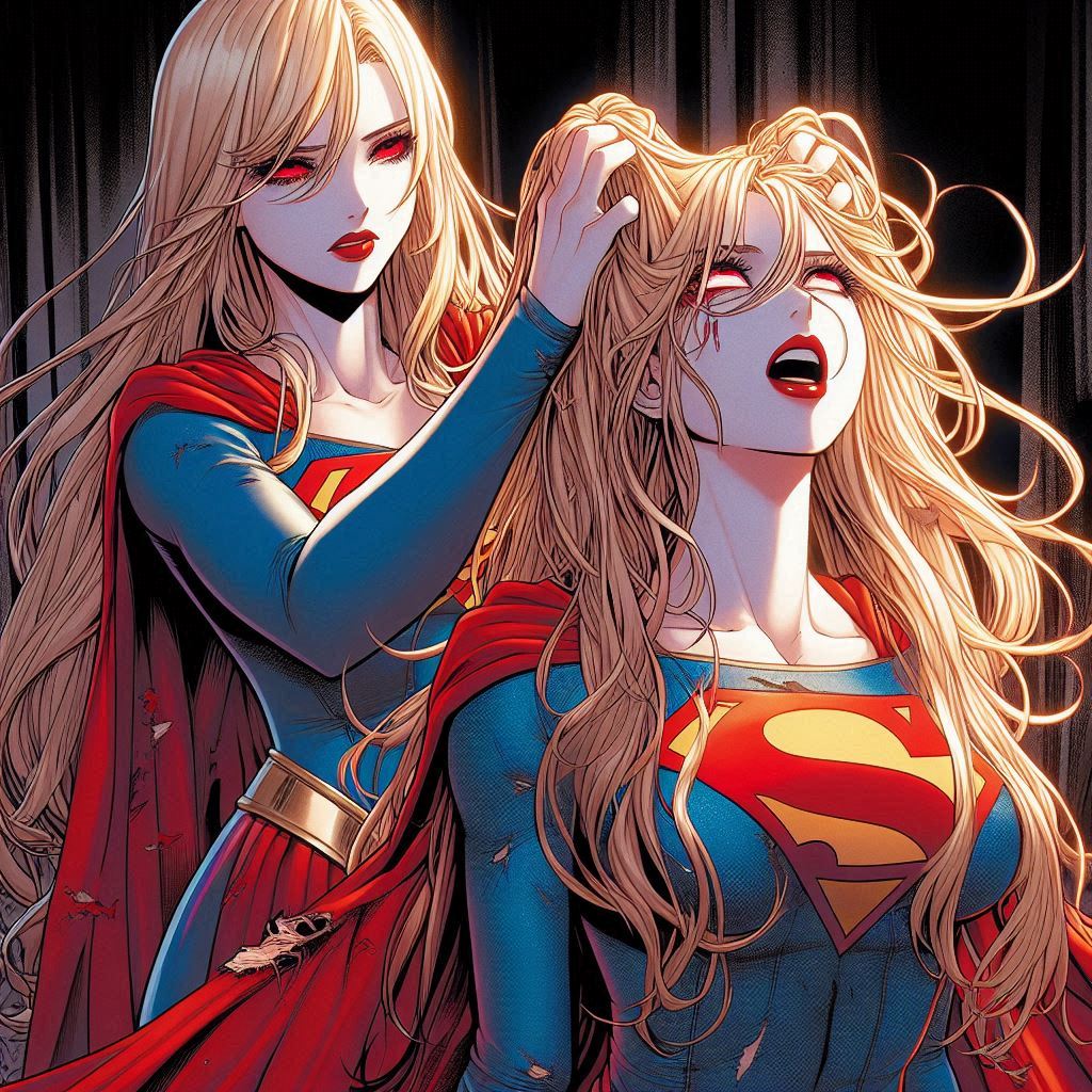 Supergirl defeated by supernova1933 on DeviantArt