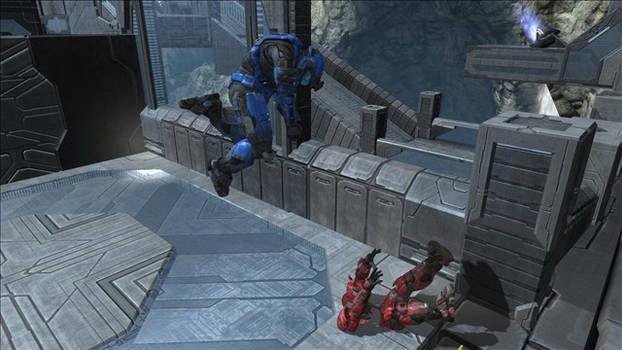 Halo Reach jump punch POW