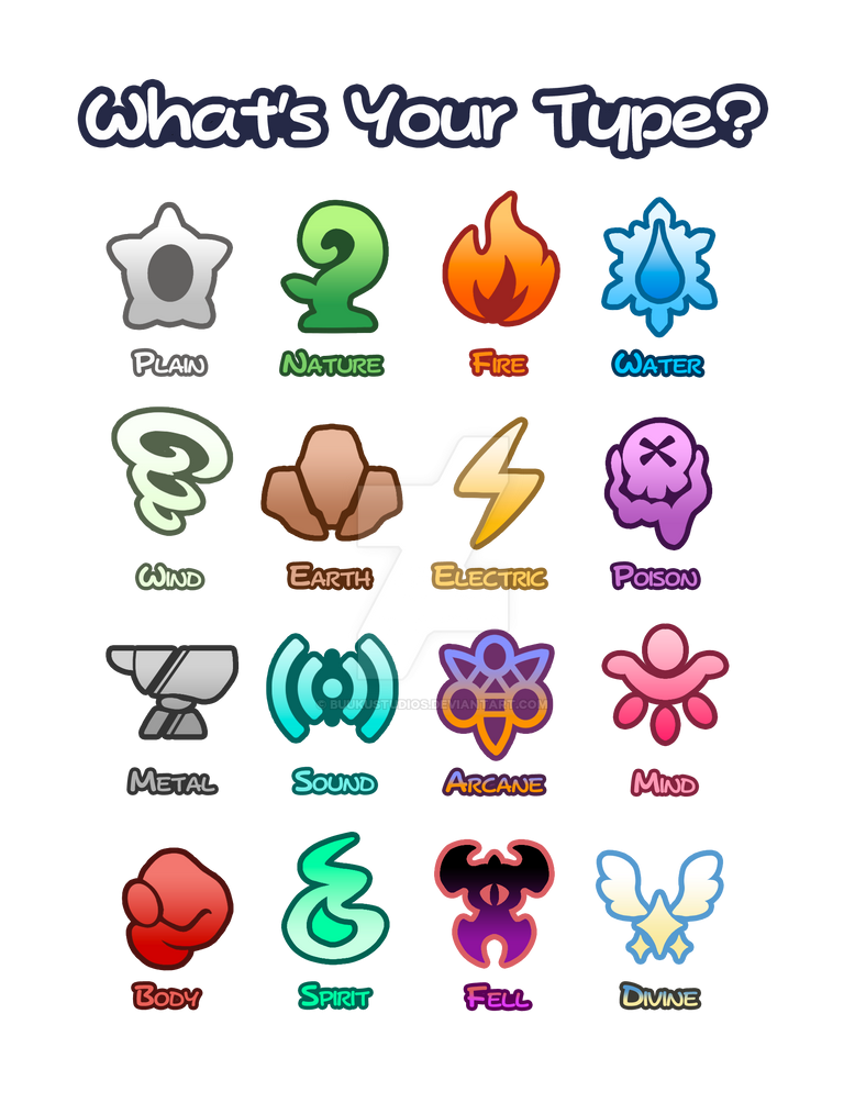 Tommons Monster Collecting Game Types by BuukuStudios on DeviantArt