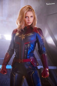 Sarah Michelle Gellar as Captain Marvel.