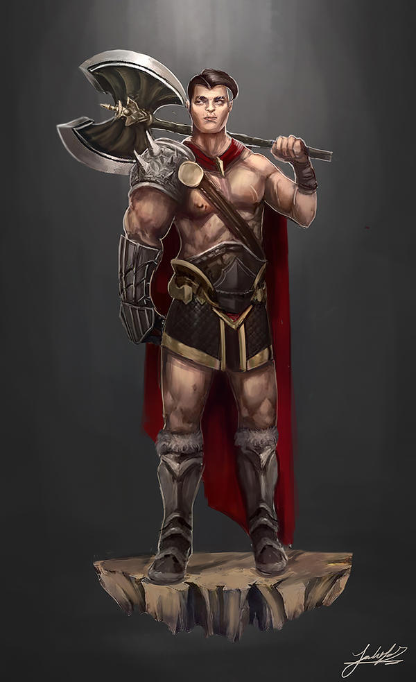 Thurn the well groomed barbarian