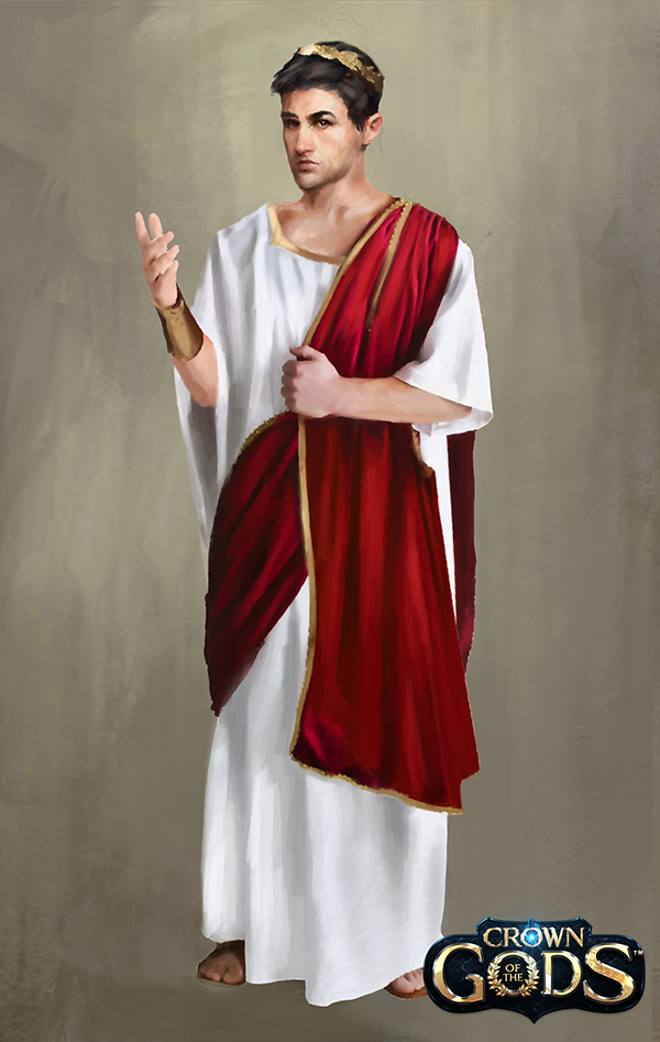 Male roman senator by Jackiefelixart on DeviantArt