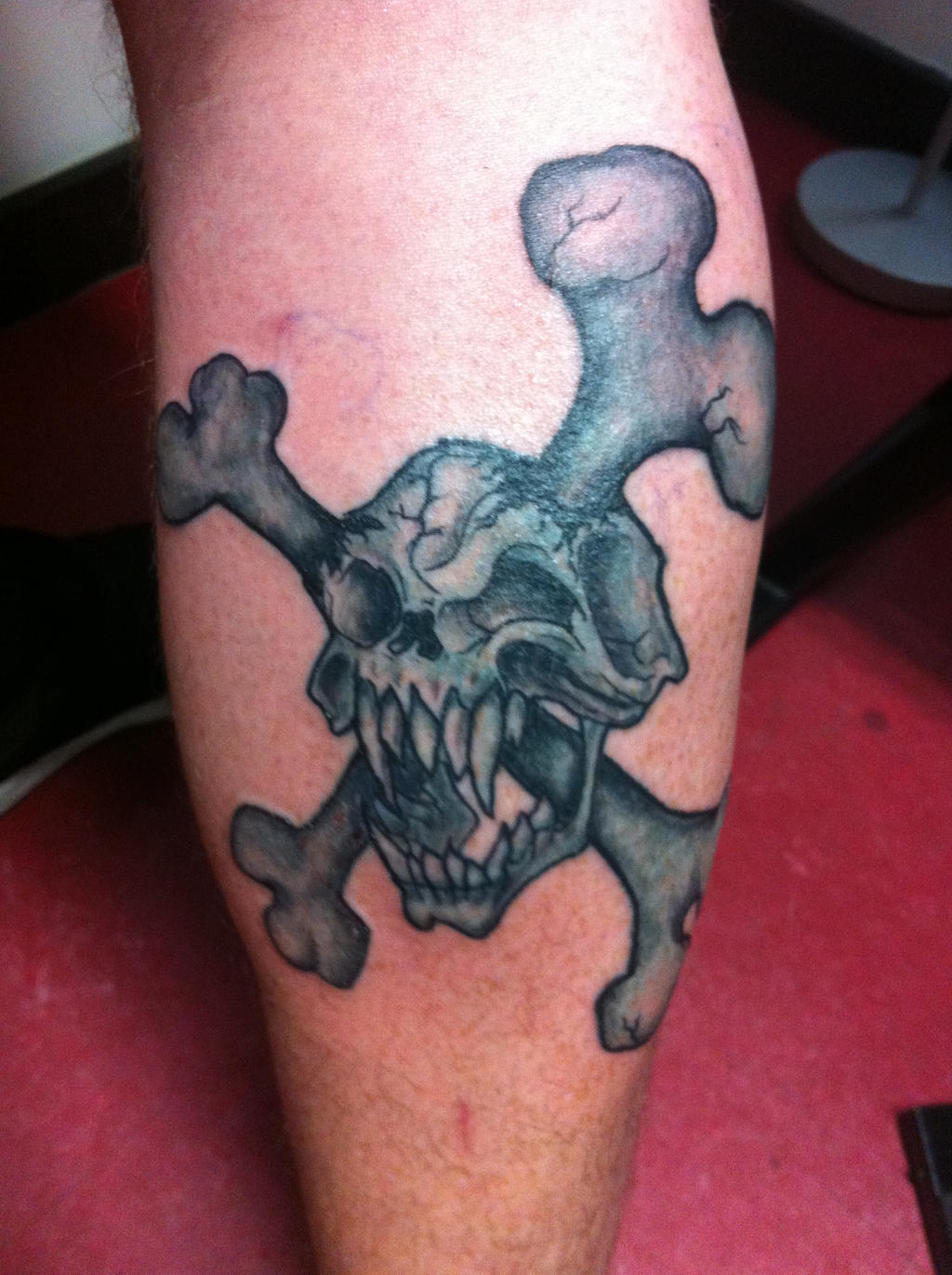 Skull and Crossbones Tattoo by MistryssC on DeviantArt