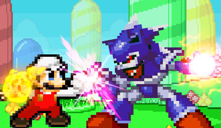 Mario vs Metallix by ChaoticPrince7 on DeviantArt