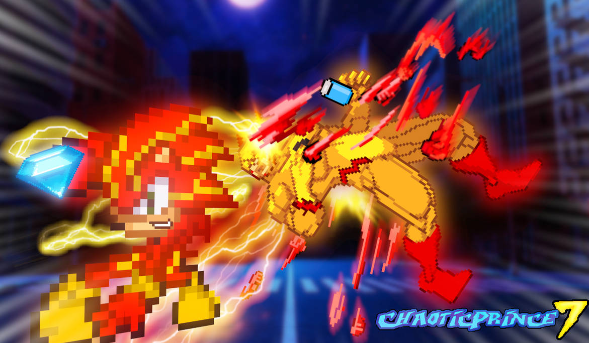 Sonic vs Reverse Flash by ChaoticPrince7 on DeviantArt