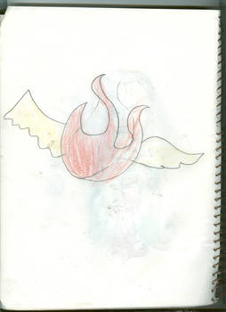 Angel wings and Demon Fire