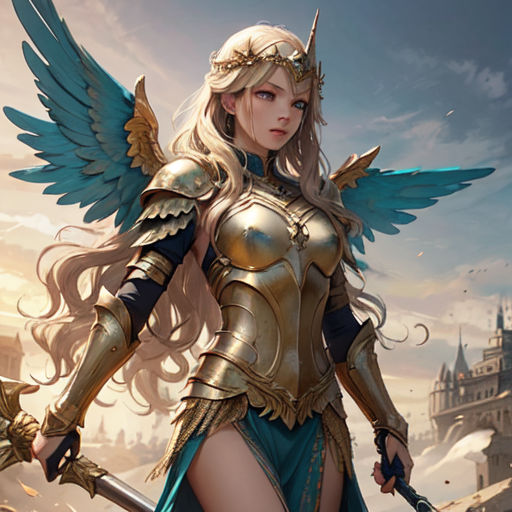 pixaiKara the Valkyrie of Children by Kelseyalicia on DeviantArt