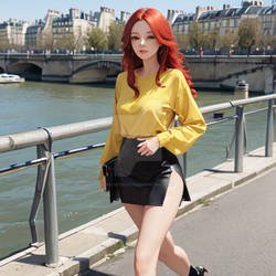 pixai-Dominique Destine in Paris