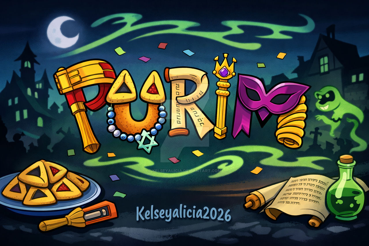 Purim Title Card