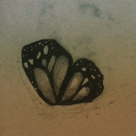 Butterfly heart