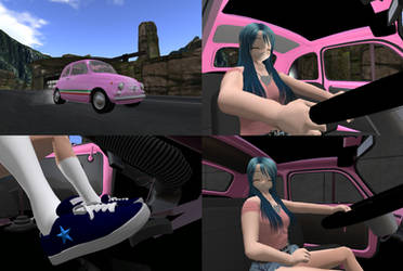 Pink Fiat
