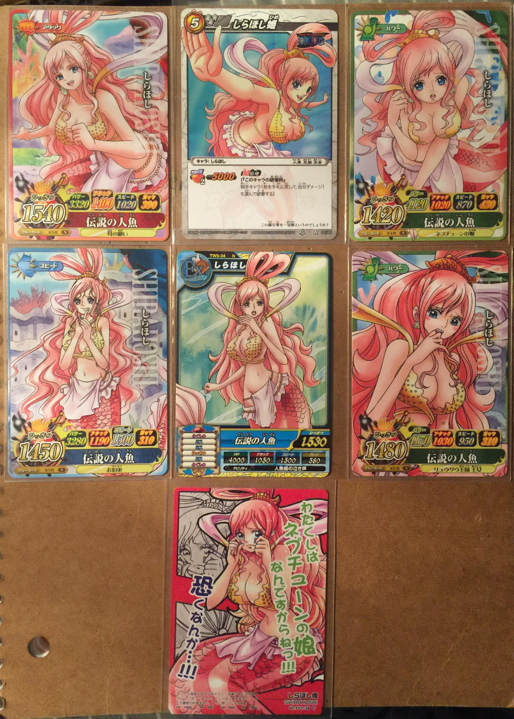 Shirahoshi Cards Pt2