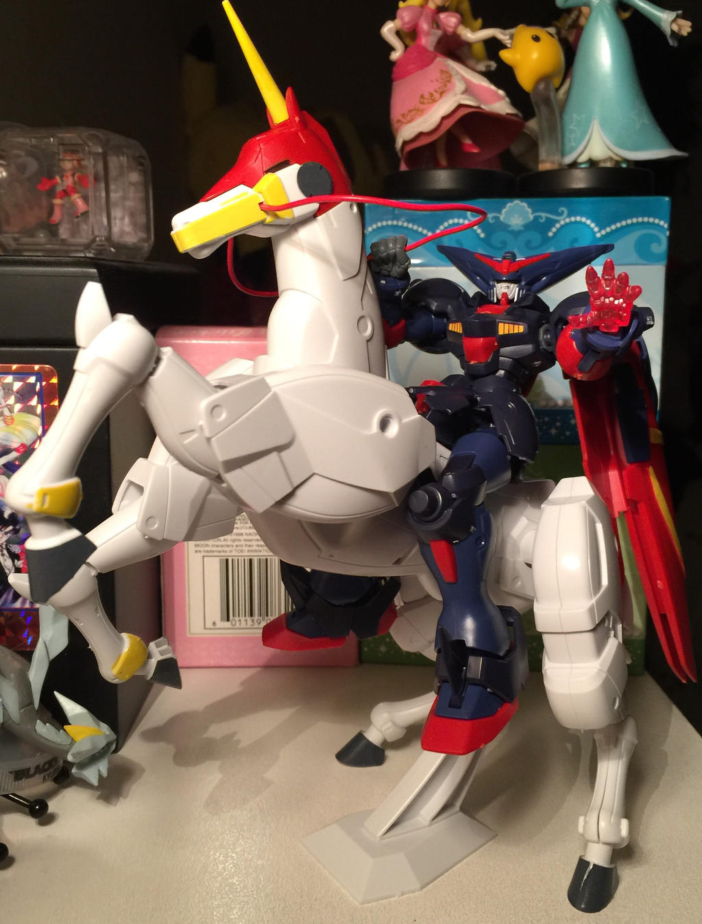 Bandai 1/144 Scale Master Gundam and Fuunsaiki