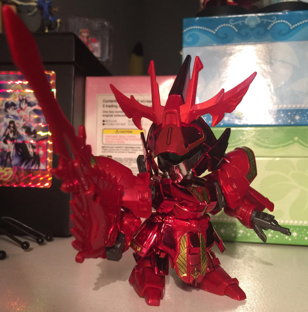 SD Gundam BB Sangokuden Giga Taifu Shinai Sazabi