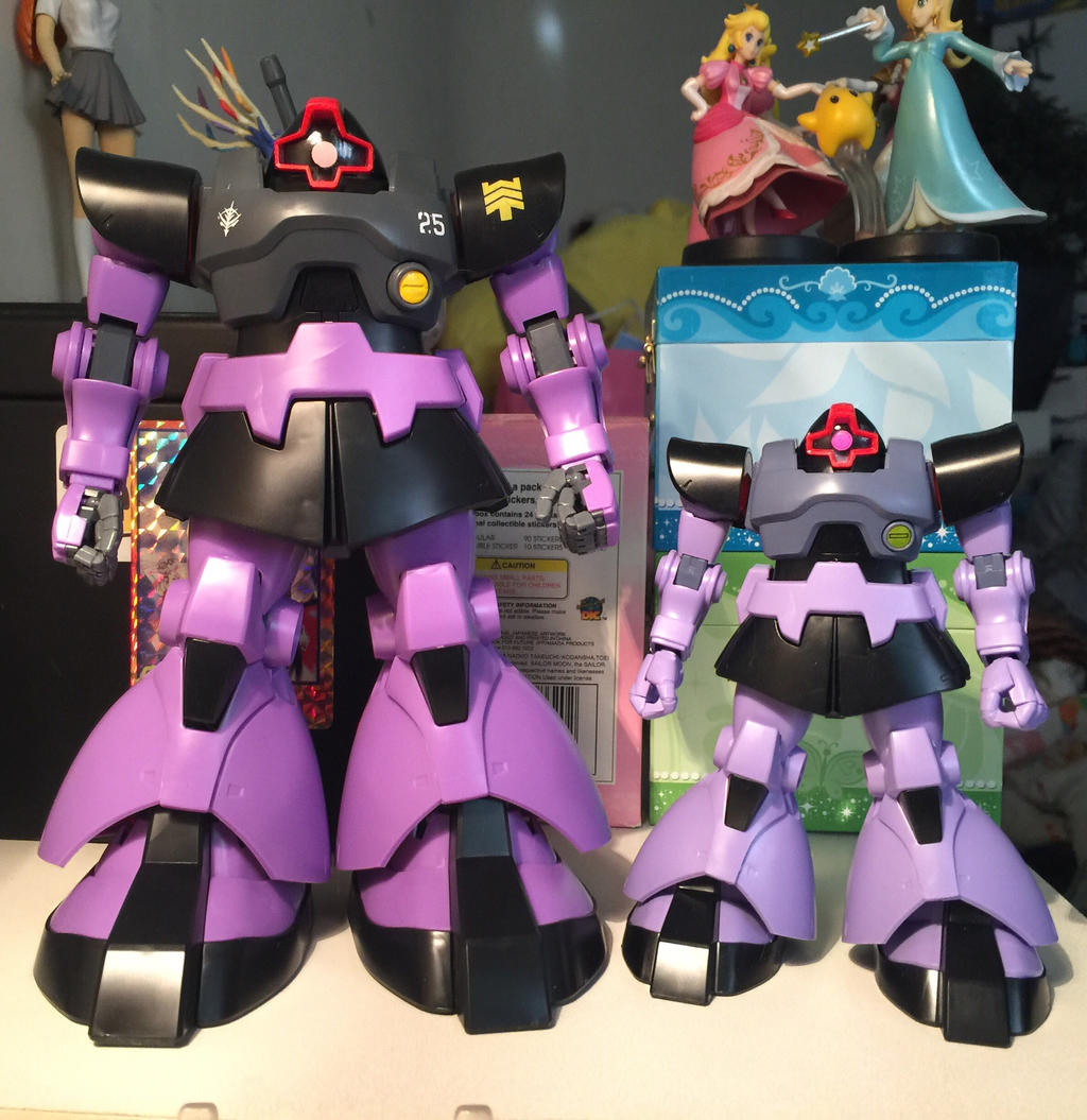 Master Grade High Grade Dom Size Comparison