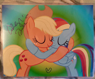 Ashleigh Ball Signed Picture
