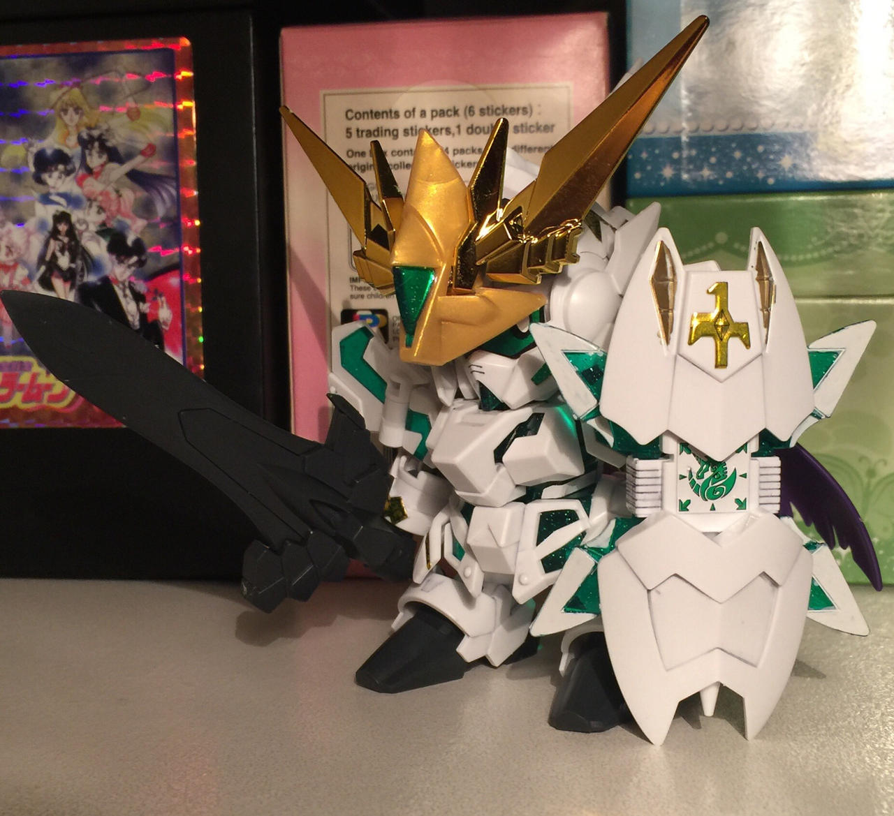 SD BB Legends Knight Unicorn Gundam