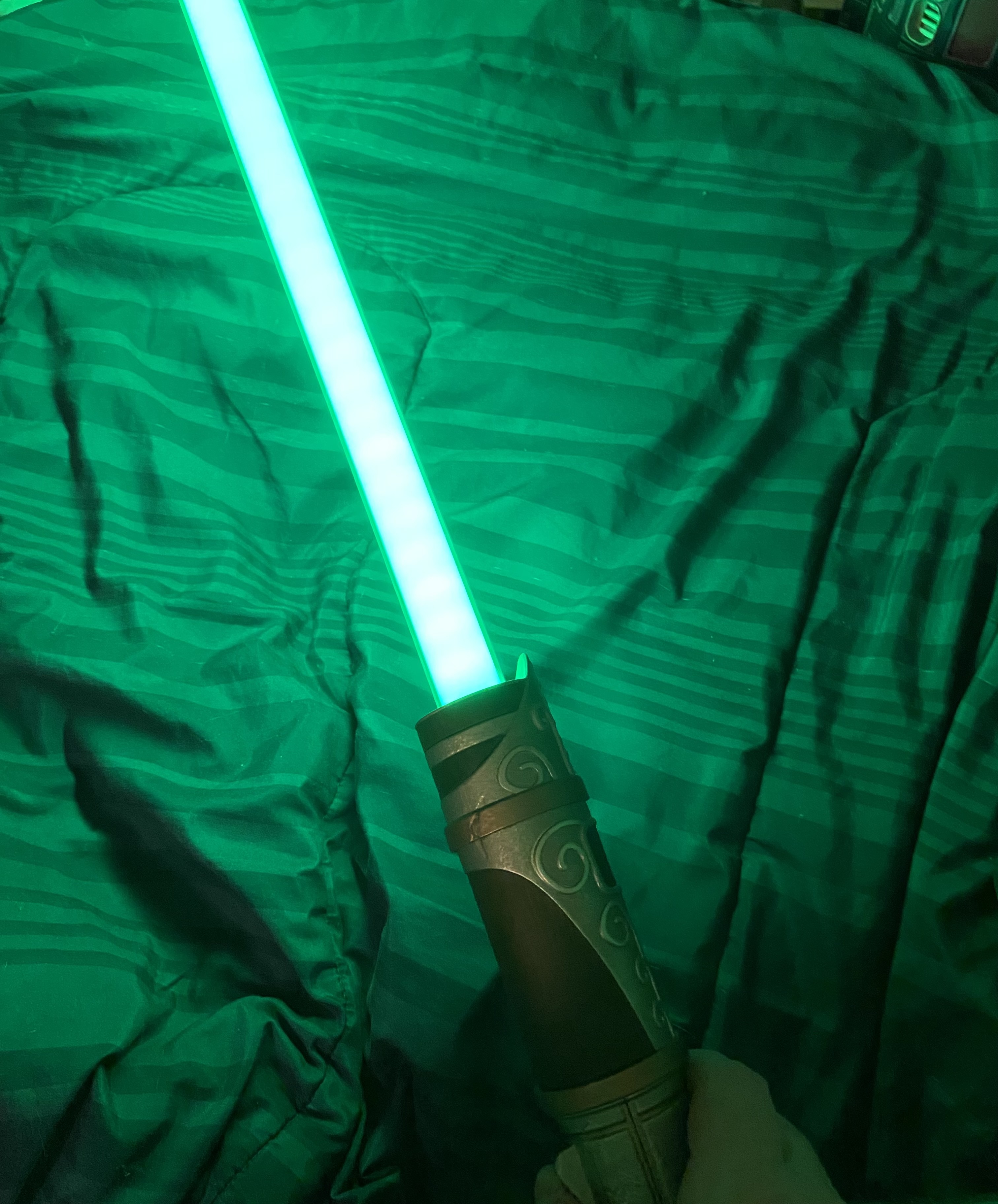 Elemental Nature Custom Lightsaber Ignited