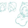 Evie's new hairstyle reference