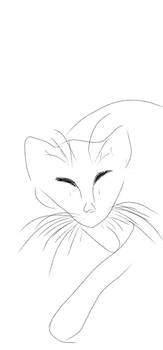 5minute/less live cat sketch