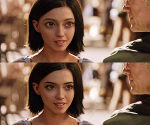 Battle Angel Alita - with smaller eyes.