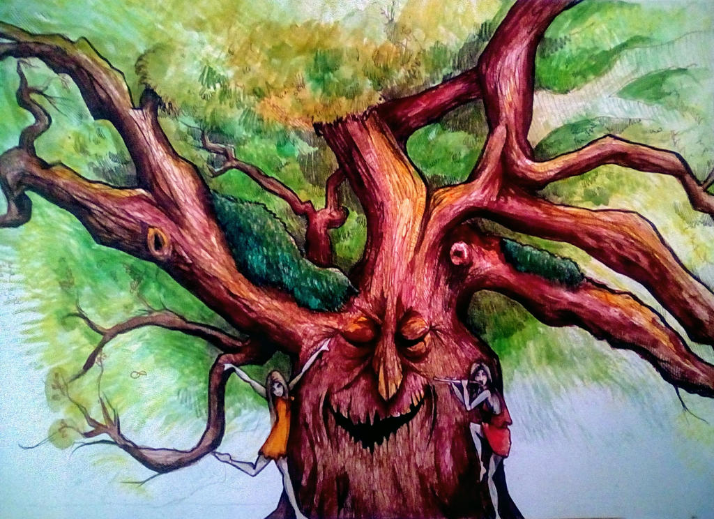 Spring oak awakening by ghostboy1974 on DeviantArt