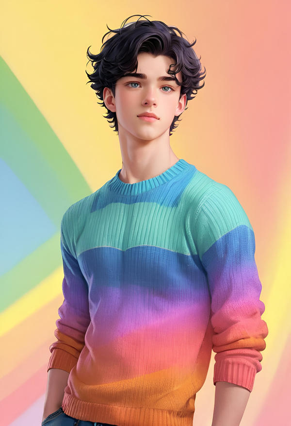 Boy in Sweater 019 by bunnybratsub on DeviantArt