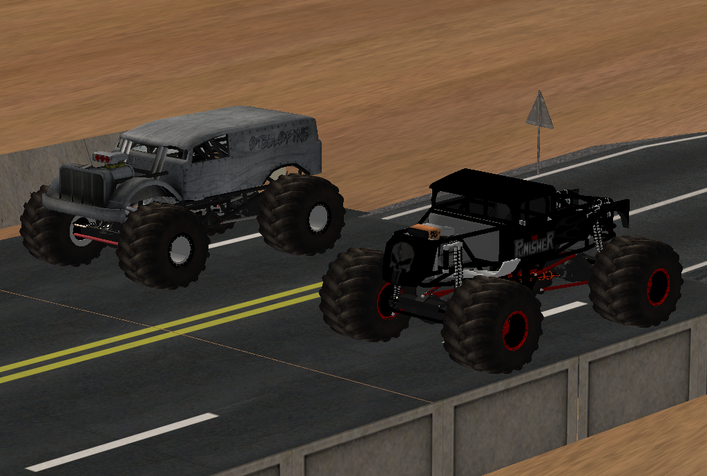Monster Drag Racing Monster Truck Drag Race by SporemanJake on DeviantArt