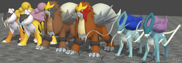 XPS Pokemon X and Y Legendary Beasts
