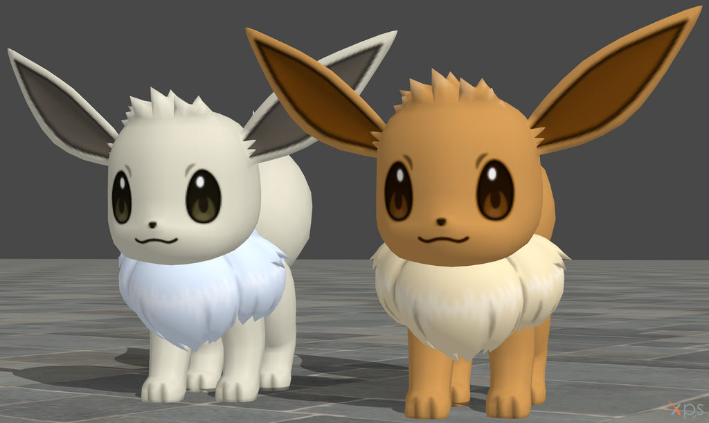 XPS Pokemon X and Y Eevee by SporemanJake on DeviantArt