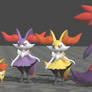 XPS Pokemon X and Y Fennekin Line