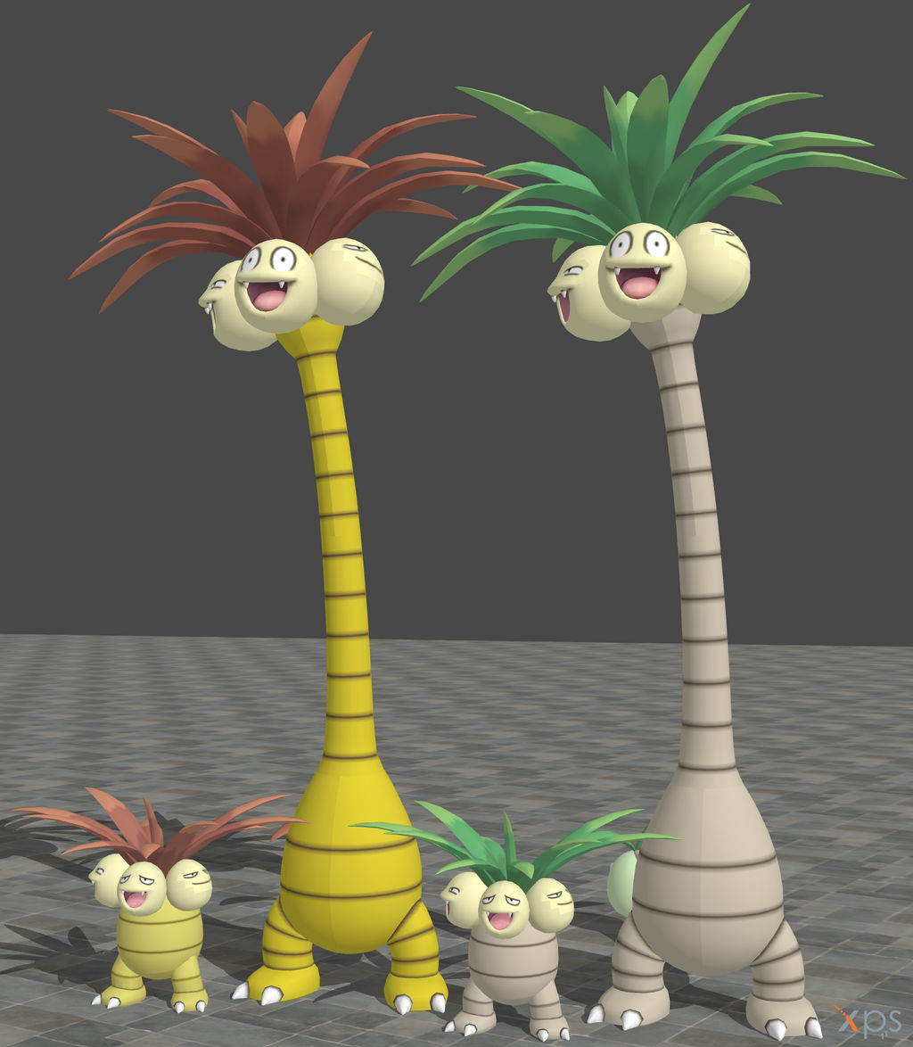 XPS Pokemon Sun and Moon Exeggutor by SporemanJake on DeviantArt