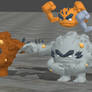 XPS Pokemon Sun and Moon Alolan Geodude Line