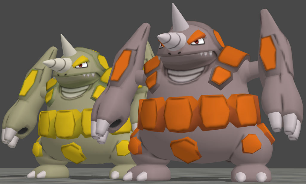 XPS Pokemon Rhyperior by SporemanJake on DeviantArt