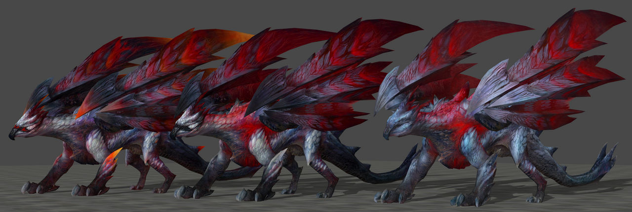 Xnalara MHRS Crimson Glow Valstrax by SporemanJake on DeviantArt