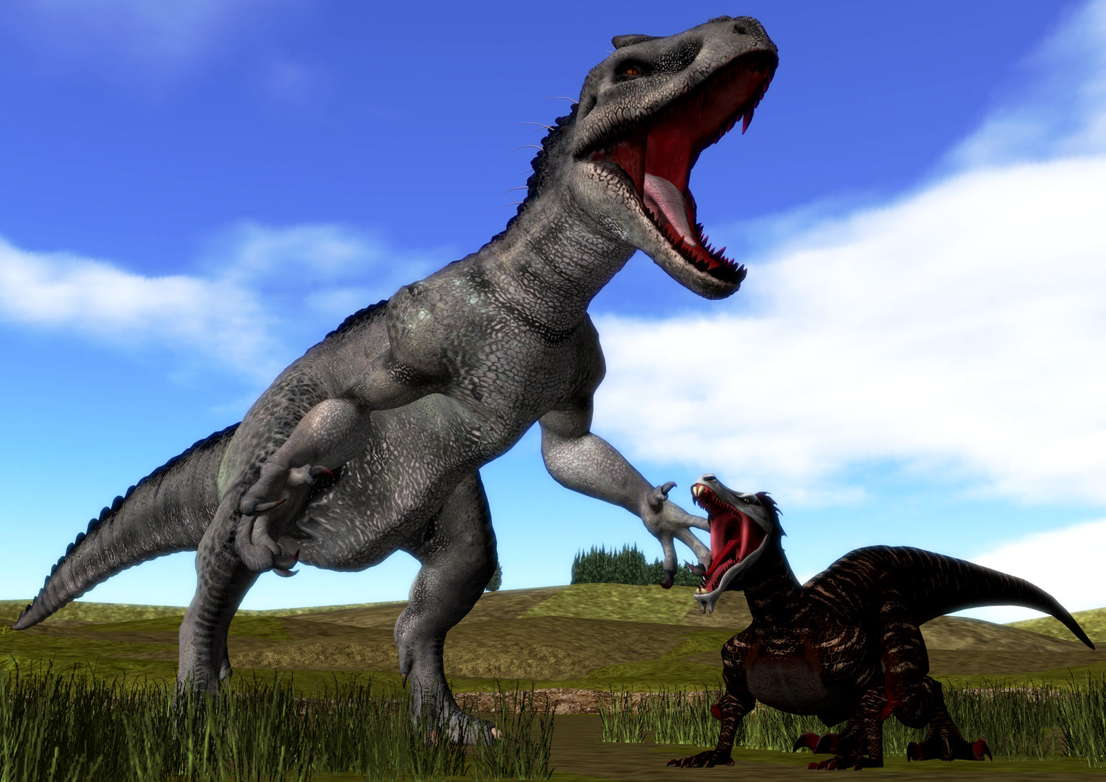 Jake Raptor XPS Gojicenter's Indominus Rex and Indoraptor 2.0 by SporemanJake on ...
