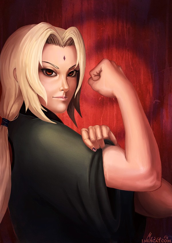 Tsunade - Naruto fanart