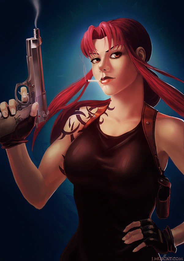 Revy Black lagoon fanart