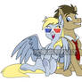 Doctor Whooves and Derpy