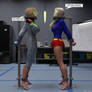 Powergirl and Supergirl 01